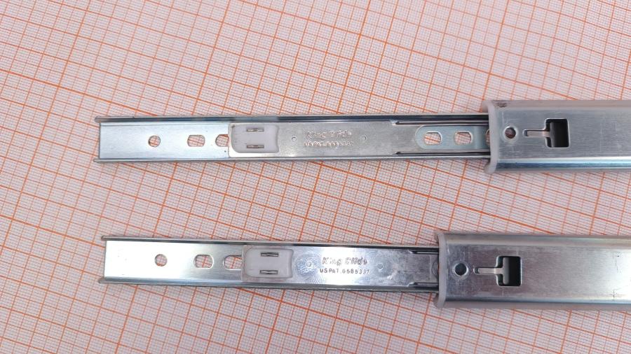 083-046-001 Комплект рельс в стойку KING SLIDE US PAT 6585337 #9