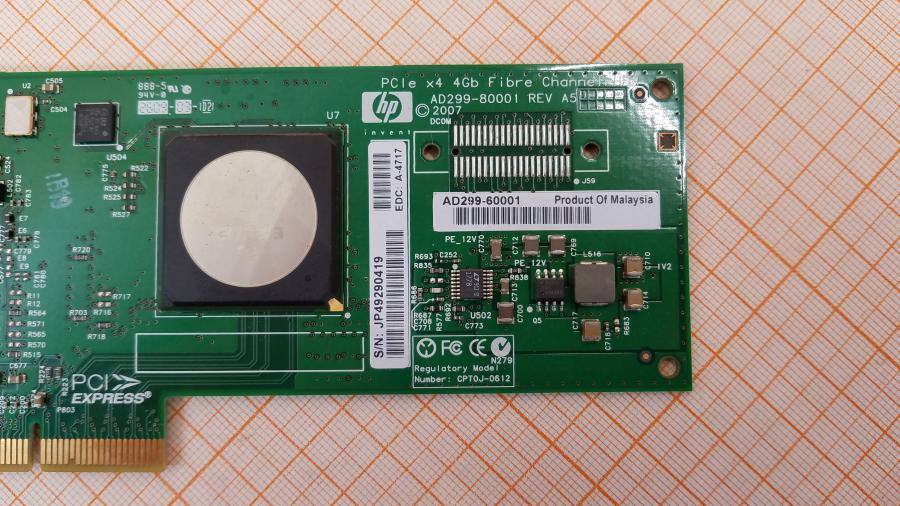 107-050-001 Сетевая карта SFP HP AD299-60001 #2