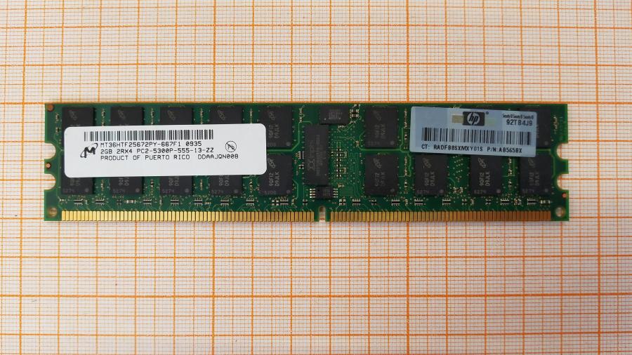 107-052-001 DDR2 DIMM ECC REG HP AB565BX #1