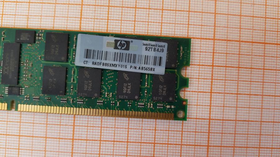 107-052-001 DDR2 DIMM ECC REG HP AB565BX #3