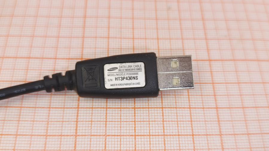001-858-001 Кабель USB SAMSUNG PCB200BBE #2