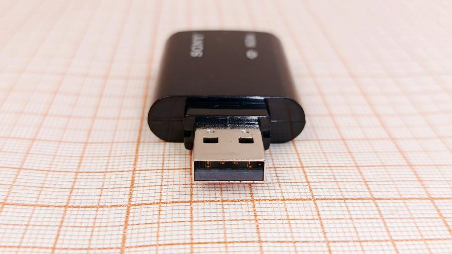 001-861-001 Картридер SONY MSAC-UAH1 Memory Stick PRO-HG Duo USB Adapter #4