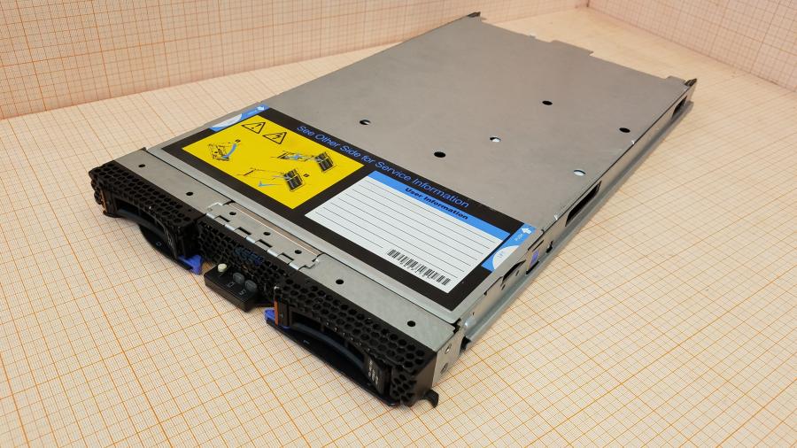 107-055-001 Сервер Blade-System IBM HS22 68Y8186 MT: 7870 #1