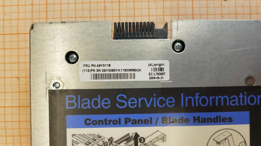 107-054-004 Сервер Blade-System IBM HS22 49Y5118 MT: 7870 #6