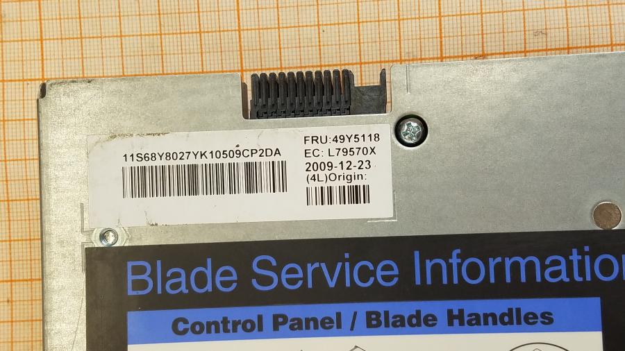 107-054-006 Сервер Blade-System IBM HS22 49Y5118 MT: 7870 #6