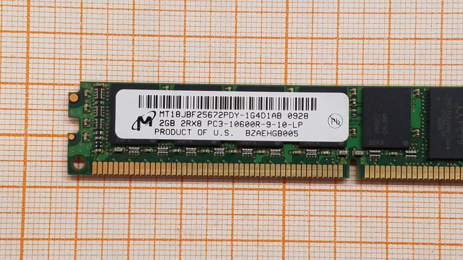 107-042-002 DDR3 RDIMM ECC REG IBM 43X5050 #2