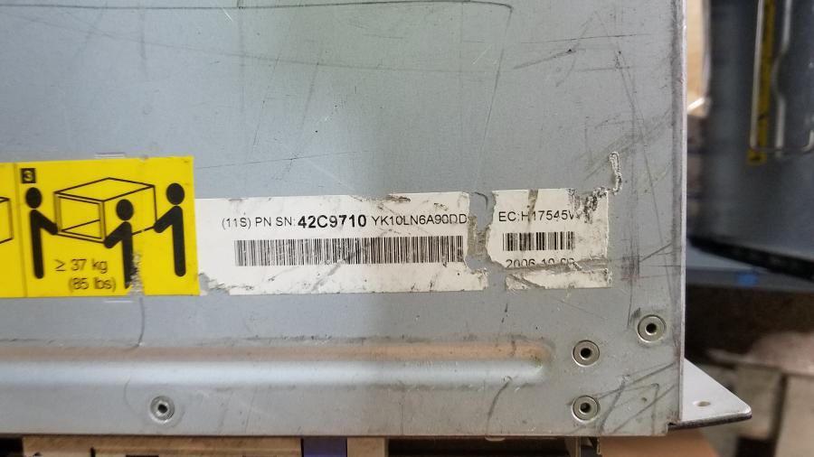 107-058-001 Chassis Blade-System IBM BladeCenter E MT: 8677 42C9710 #7