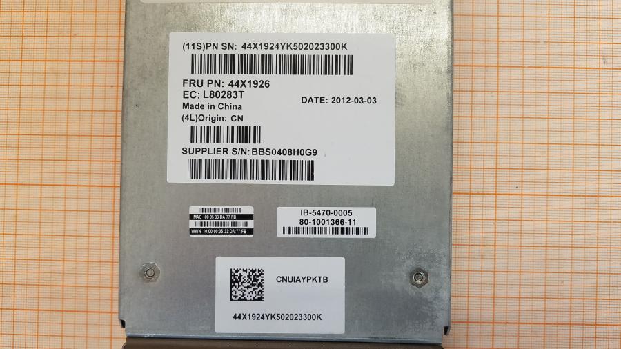 107-062-001 FIBRE CHANNEL IBM 44X1926 #5