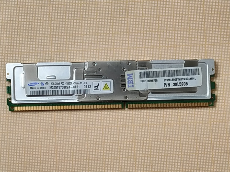 107-021-001 DDR2 FB-DIMM IBM 2Gb PC2-5300F #1