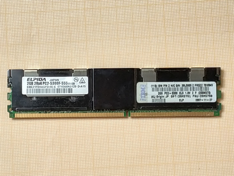 107-021-003 DDR2 FB-DIMM IBM 2Gb PC2-5300F #1
