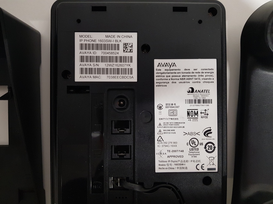 149-052-001 Телефон VoIP AVAYA 1603SW-I #4