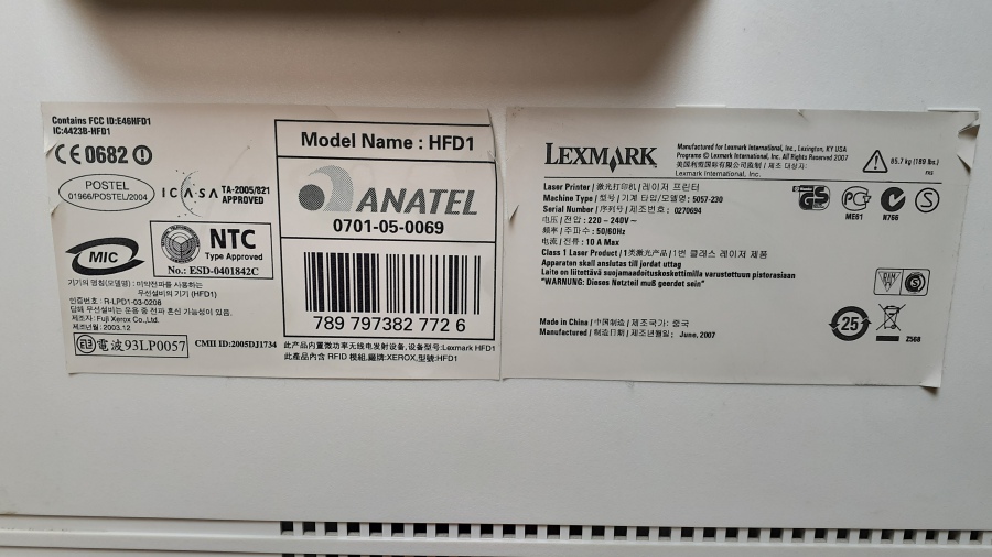 144-005-001 Принтер Lexmark C935dn #11