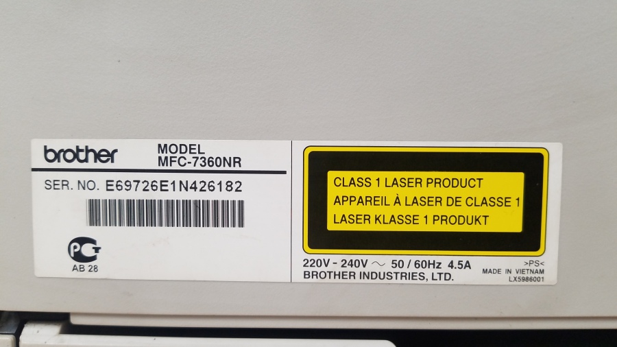 152-010-001 МФУ BROTHER MFC-7360NR #10