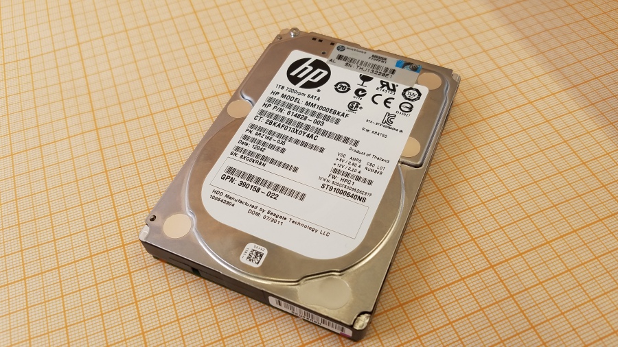 088-182-001 HDD 2.5" SATA HP MM1000EBKAF #1