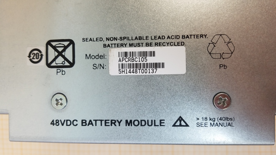 159-002-001 Сменный аккумуляторный картридж RBC APC RBC105 #5