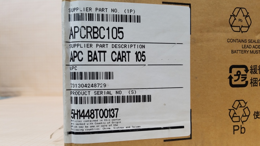 159-002-001 Сменный аккумуляторный картридж RBC APC RBC105 #7