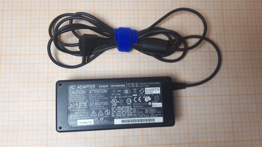 088-134-001 БП для ноутбука FUJITSU 24V2Q #1