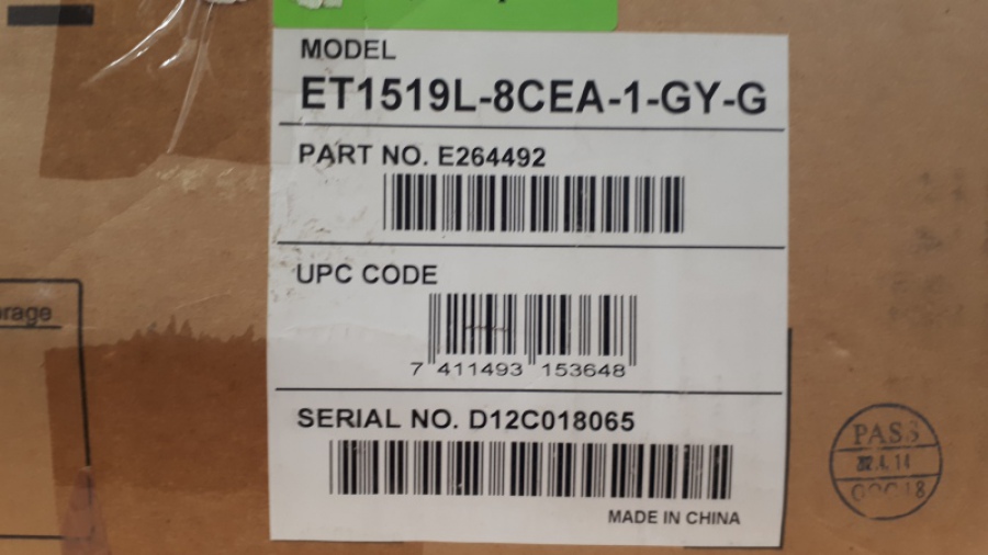 121-061-008 Монитор POS ELO TOUCHSYSTEMS ET1519L #16