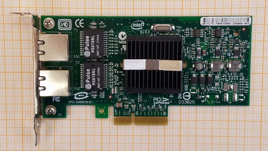 139-124-001 Сетевая карта INTEL EXPI9402PT #2