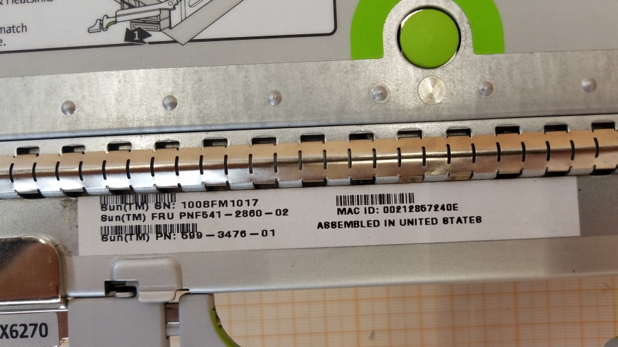 163-002-001 Сервер Blade-System SUN Blade X6270 M2 #4