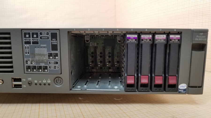 128-008-001 Сервер HP ProLiant DL380 G5 #3