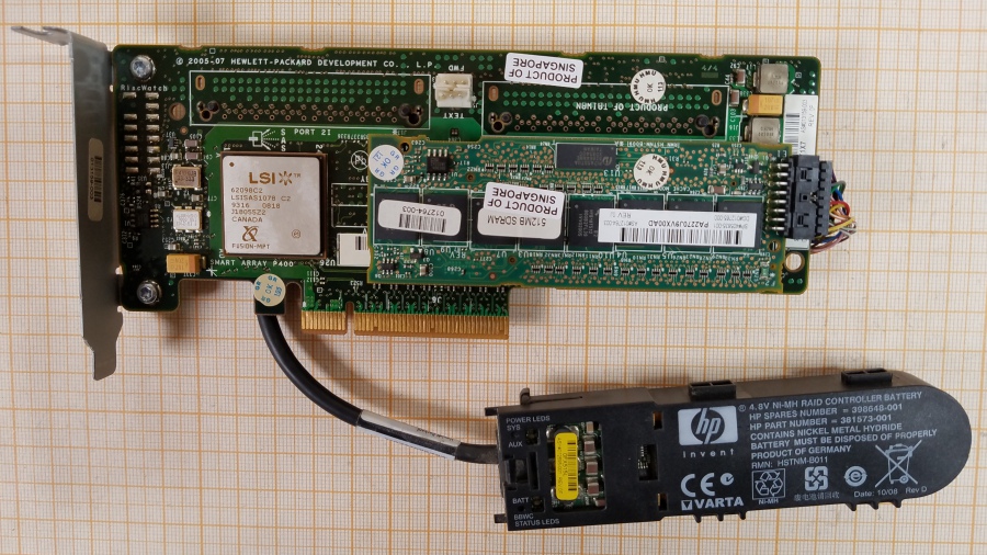 128-008-001 Сервер HP ProLiant DL380 G5 #12