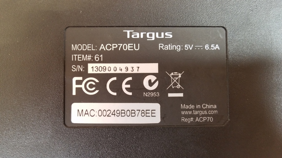 149-156-002 Репликатор портов  TARGUS ACP70EU #6