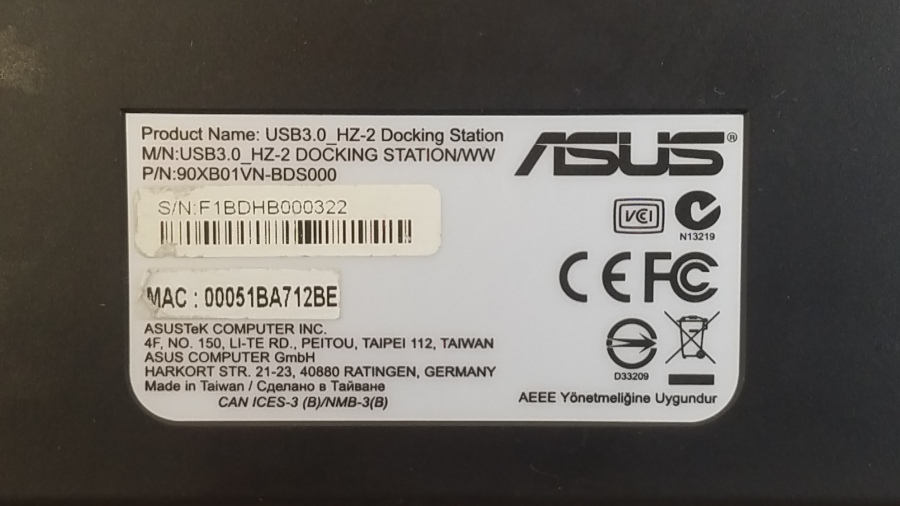 149-152-003 Репликатор портов ASUS USB 3.0_HZ-2 #6