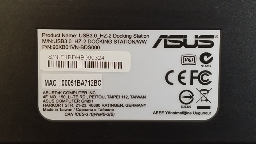 149-152-005 Репликатор портов ASUS USB 3.0_HZ-2 #6