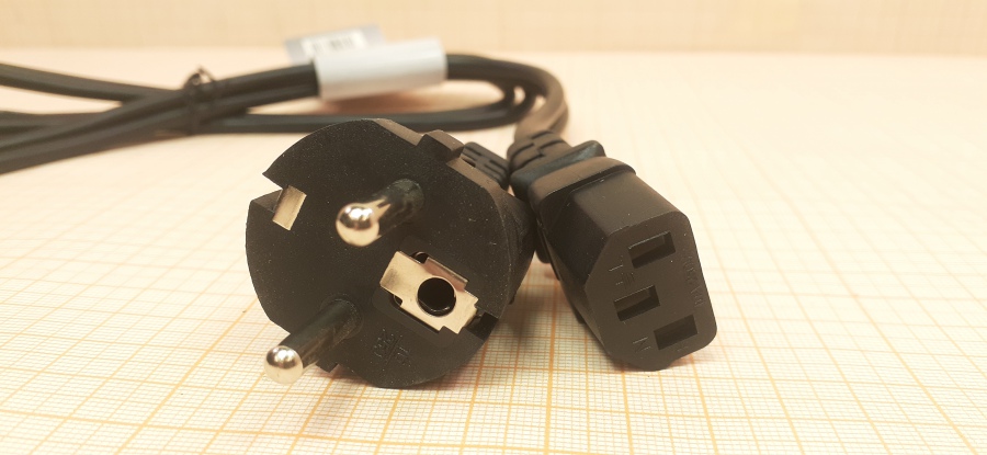 172-004-006 Кабель питания CEE7/7  IEC-C13 #2