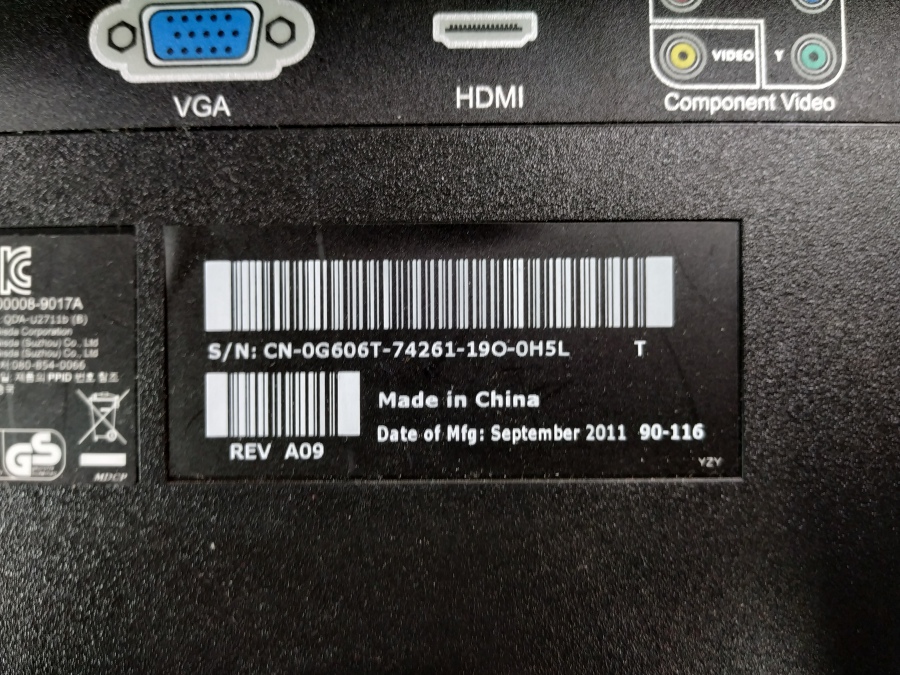 174-011-004 Монитор ЖК DELL U2711b #9