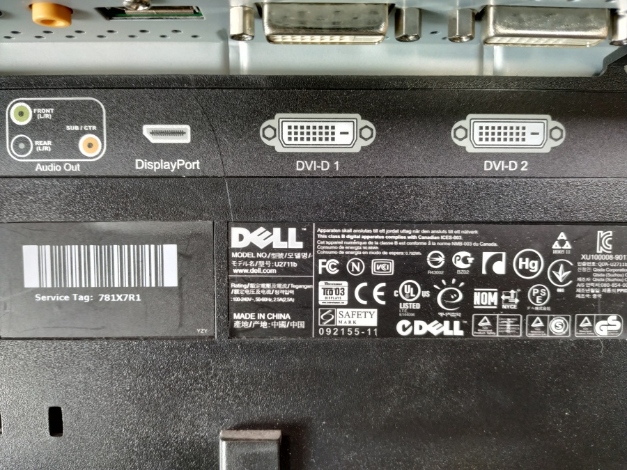 174-011-004 Монитор ЖК DELL U2711b #10