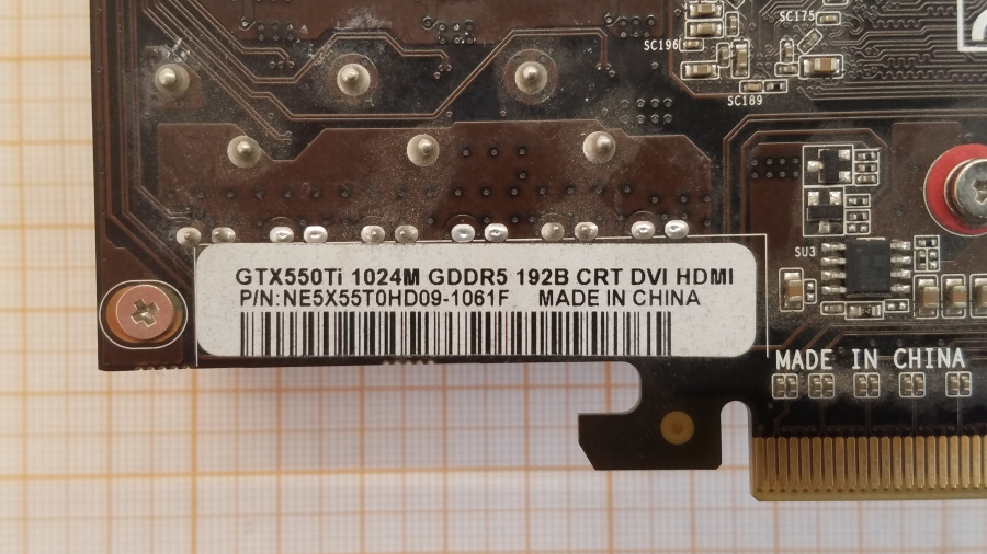 149-213-003 GeForce 500-Series NVIDIA GeForce GTX 550 Ti #6