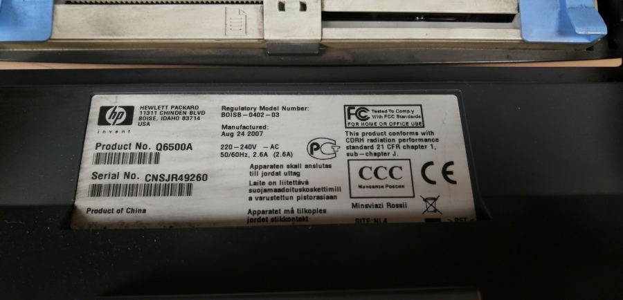 130-018-002 МФУ HP LaserJet 3390 #3