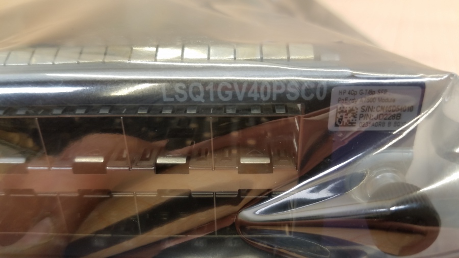 110-011-001 Коммутатор управляемый HP 40p G-T/8p SFP PoE-rdy A7500 Module JD228B #7