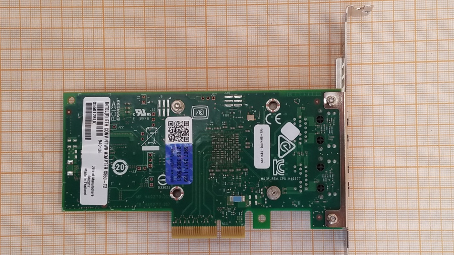 172-043-002 Сетевая карта INTEL X550-T2 #3