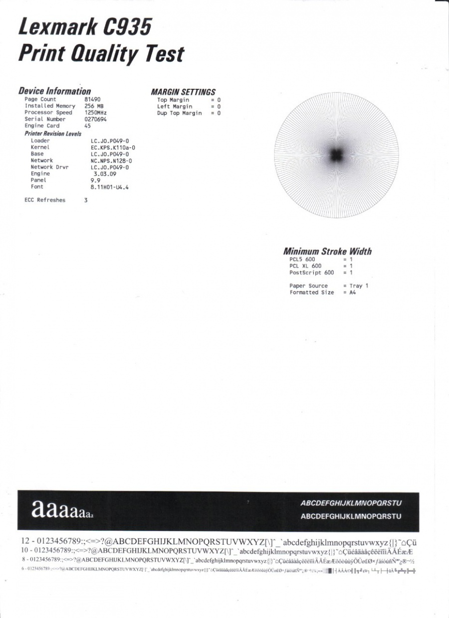 144-005-001 Принтер Lexmark C935dn #39