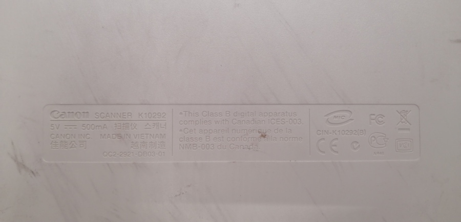 040-038-008 Сканер планшетный CANON CanoScan LiDE 70 #9