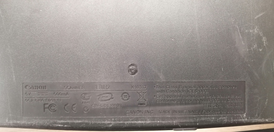 040-044-006 Сканер планшетный CANON CanoScan LiDE 100 #6