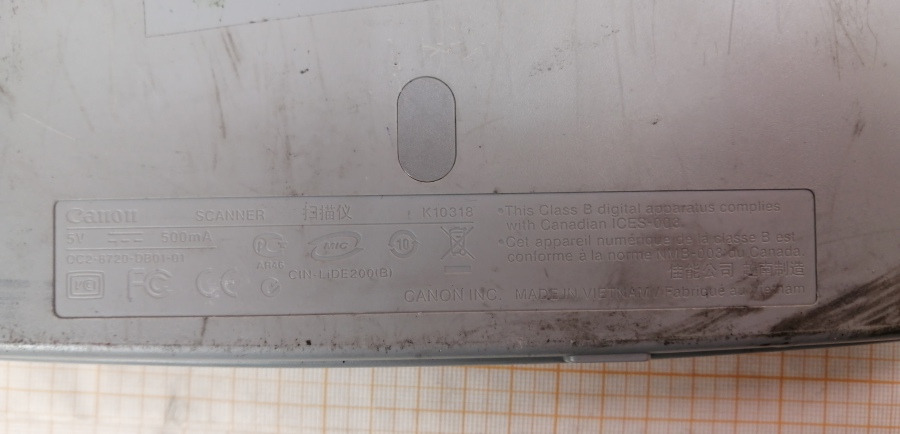 040-042-016 Сканер планшетный CANON CanoScan LIDE 200 #8