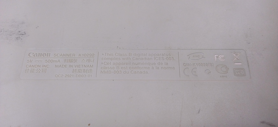 040-038-007 Сканер планшетный CANON CanoScan LiDE 70 #9