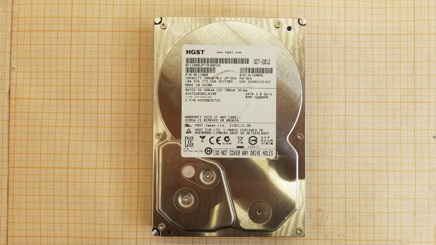 172-065-001 HDD 3.5" SATA HGST HUA722050CLA330 #2