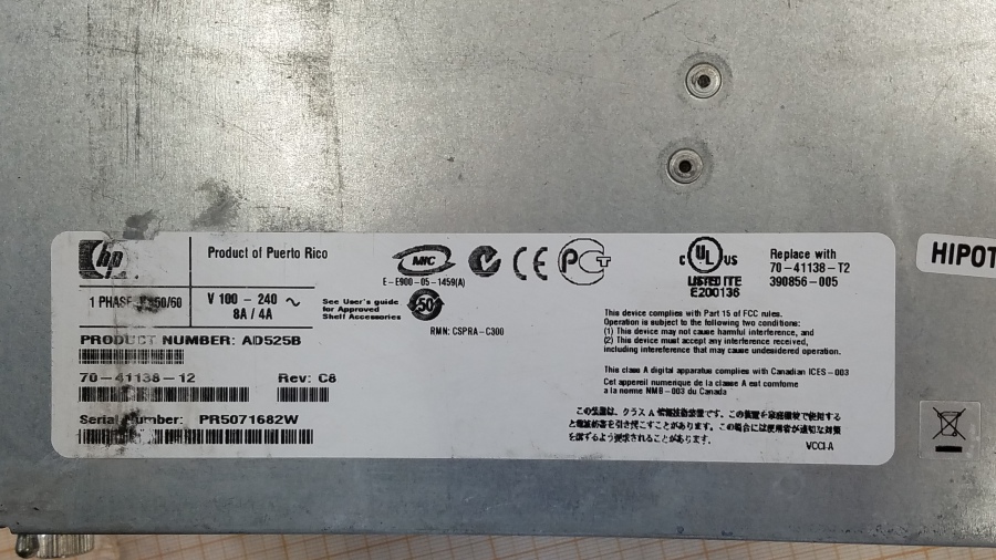 173-101-001 Контроллер Fibre Channel HP StorageWorks HSV200-A #5