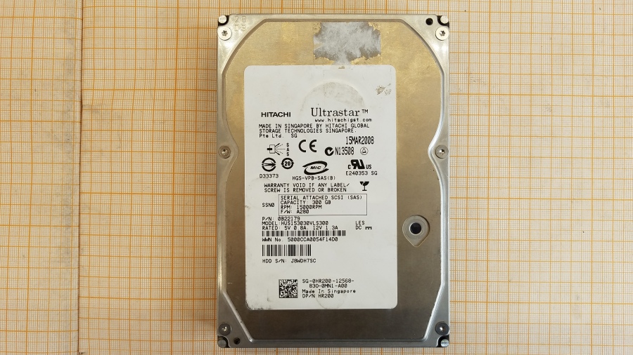 165-095-001 HDD 3.5" SATA DELL HR200 #2