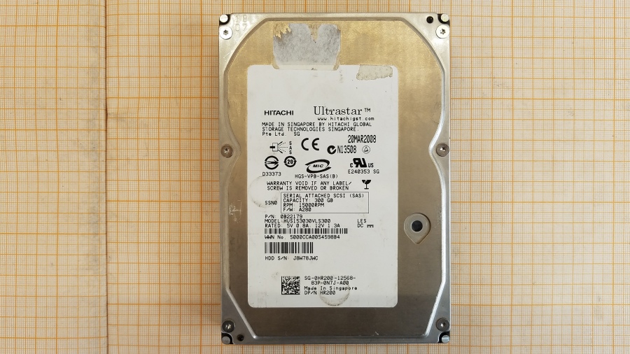 165-095-002 HDD 3.5" SATA DELL HR200 #2