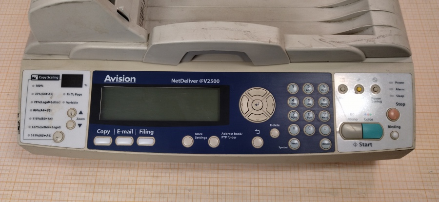 173-083-002 Сканер планшетный Avision NetDeliver @V2500 #5