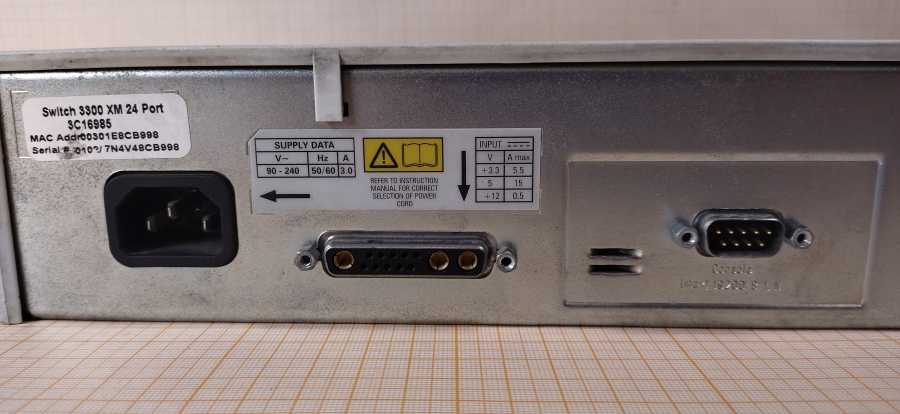 173-107-001 Коммутатор управляемый 3COM SuperStack 2 3300XM 24 Port 3C16985B #4