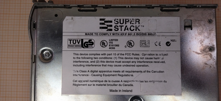 173-107-001 Коммутатор управляемый 3COM SuperStack 2 3300XM 24 Port 3C16985B #8
