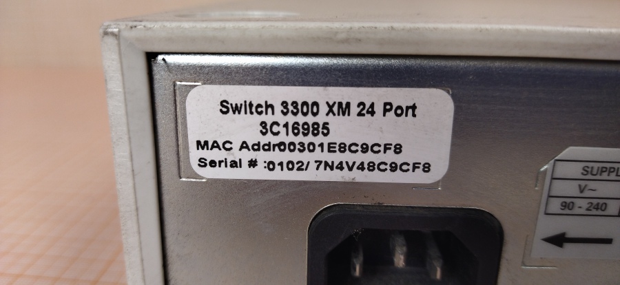 173-107-002 Коммутатор управляемый 3COM SuperStack 2 3300XM 24 Port 3C16985B #6