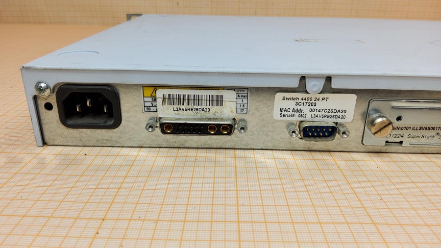 173-108-004 Коммутатор управляемый 3COM SuperStack 3 Switch 4400 3С17203 #6